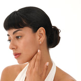 Emerald Cut Lab Grown Diamond Studs, Azelyne