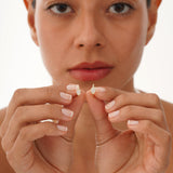 Oval Cut Lab Grown Diamond Huggie, Aniko