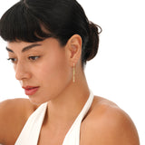 Natural Peridot Drop Earrings, Elaraya