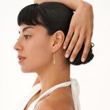 Natural Peridot Drop Earrings, Elaraya