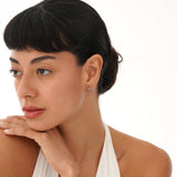 Natural Ruby Pavé Stud Earrings, Gita