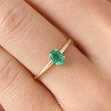 Oval Emerald Ring, Elior