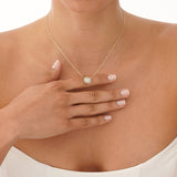 Lab Grown Emerald Cut Diamond Pendant, Isaniel