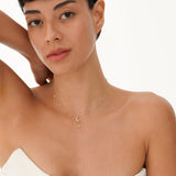 Gold Moon and Stars Diamond Necklace, Isby