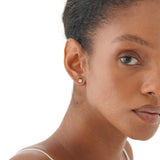 Round Lab Grown Diamond Studs, Vaelith