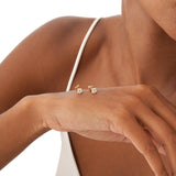 Round Lab Grown Diamond Studs, Vaelith