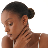 Oval Lab Grown Diamond Stud, Ravessia