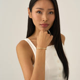 3.5 mm Minimalist Dome Bangle, Caia