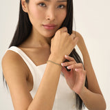 Black Diamond Tennis Bracelet, Serelina