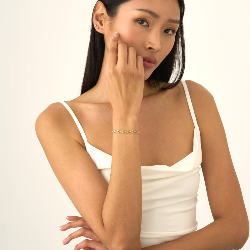 Mariner Chain Lab Grown Diamond Bracelet, Lirien