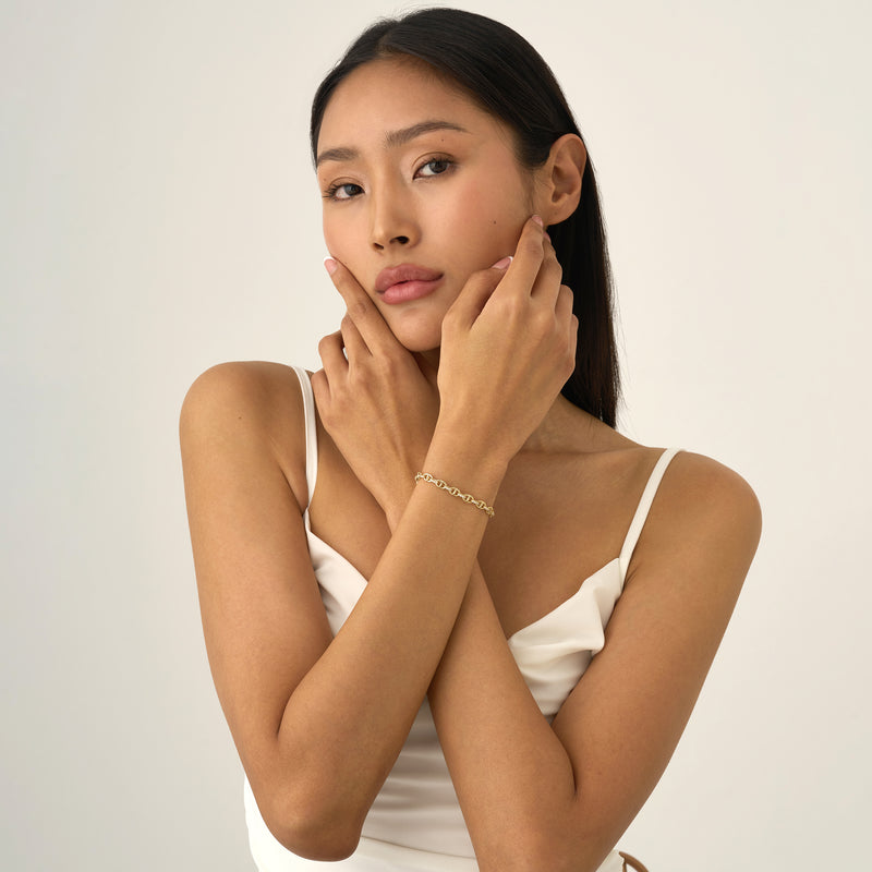 Mariner Chain Lab Grown Diamond Bracelet, Lirien