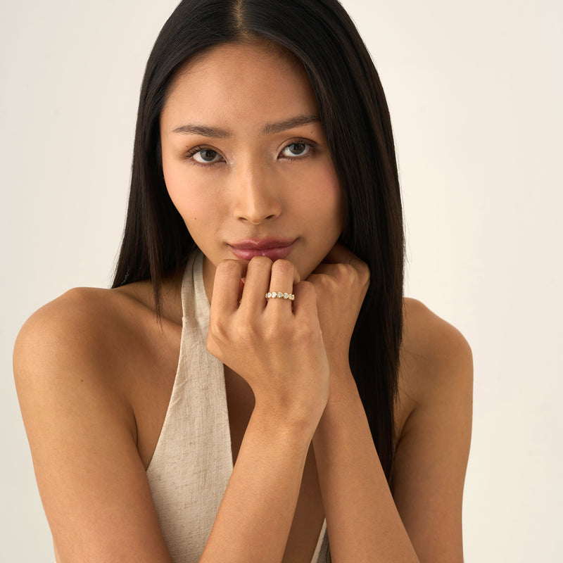 Heart Cut Lab Grown Diamond Ring, Maude