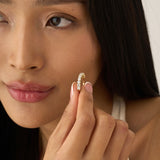 3 mm Round Diamond Half-Eternity, Dovie