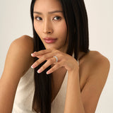 Dome Pavé Lab Grown Diamond Ring, Quilla