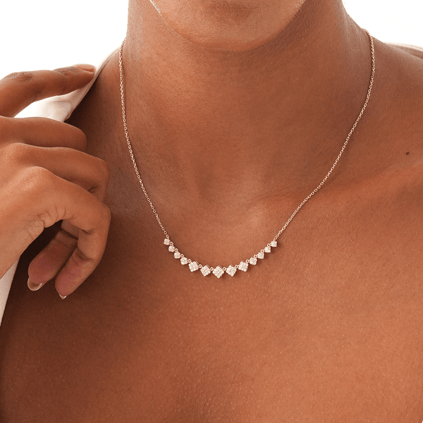 Diamond Graduated Necklace, Zorya