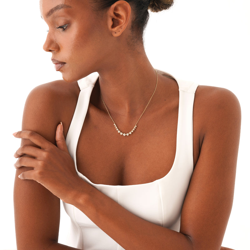 Diamond Graduated Necklace, Zorya