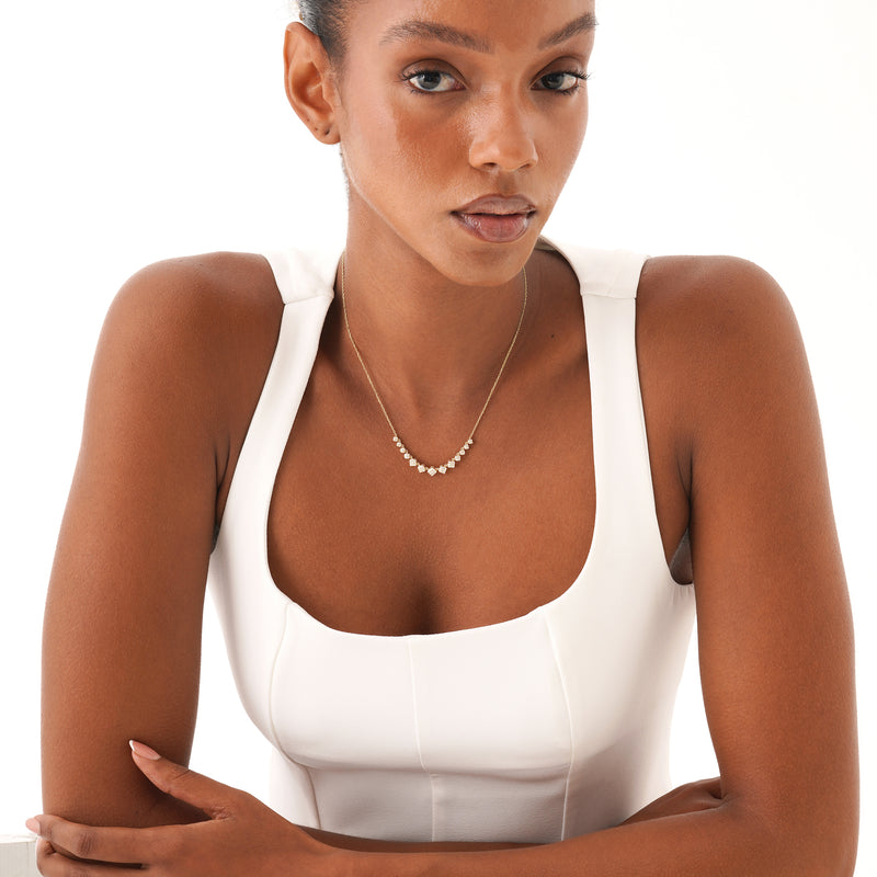 Diamond Graduated Necklace, Zorya