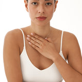 Emerald Cut Yellow Sapphire Necklace, Lexa