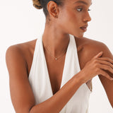 Oval Cut Lab Grown Diamond Necklace, Lazira