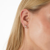 Toi et Moi Lab Grown Diamond Stud Earrings, Dali