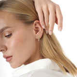 Drop Earrings with Pear Lab Grown Diamond, Solandria