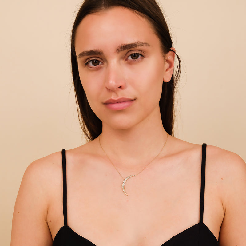 handmade april birthstone necklace