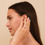 solid gold twisted braided ring