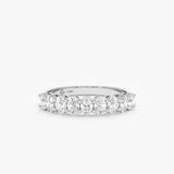 Lab Grown Oval Diamond Wedding Ring, Vesper