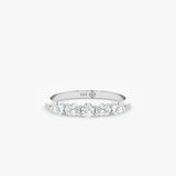Lab-Grown Diamond Wedding Band, Elif