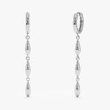 Solid Gold Triple Teardrop Hoops, Sorentha
