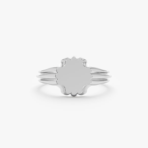 Clover Signet Ring, Madison