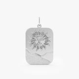 Gold Sun Tag Pendant, Seralyth