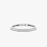 Minimalist Geometric Stackable Ring,  Iska
