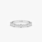 Dainty Bubble Lab Grown Diamond Ring, Myrtis