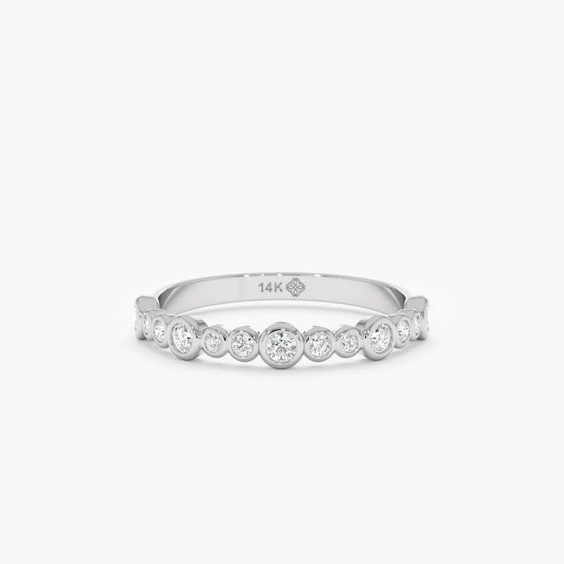 Dainty Bubble Lab Grown Diamond Ring, Myrtis