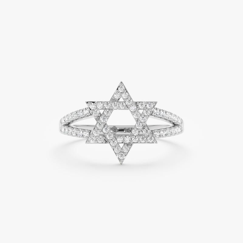 Star of David Diamond Ring, Tirzah