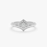 Diamond Chevron Ring, Theda