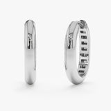 Gold Oval Huggies, Julissa