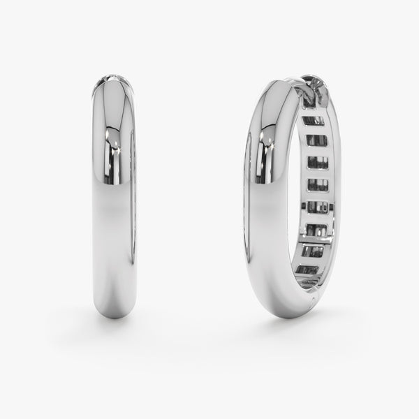 Gold Oval Huggies, Julissa