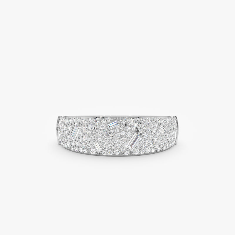 Sparkling Diamond Cluster Ring, Leia