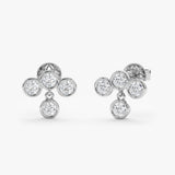 Dangle Lab Grown Diamond Stud, Saskia