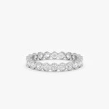 Lab Grown Diamond Bezel Eternity Ring - 2.8 mm, Neoma