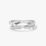 Lab-Grown Diamond X-Ring, Virelline