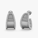 Timeless Solid Gold Hoop Earrings, Wren