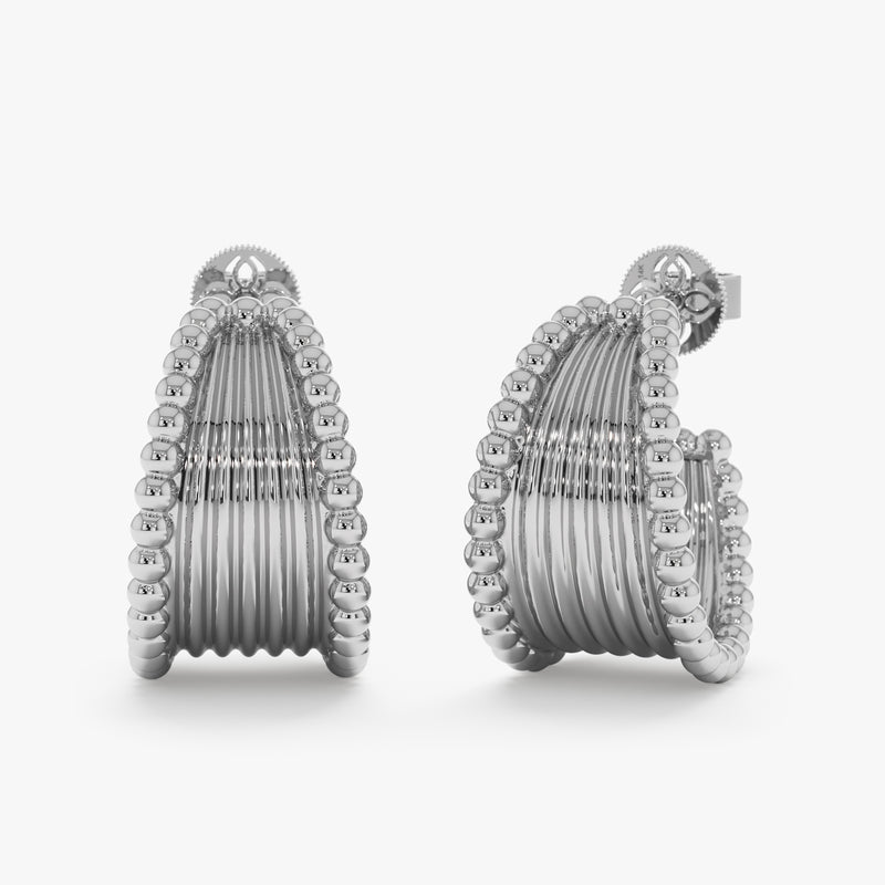 Timeless Solid Gold Hoop Earrings, Wren