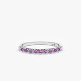 Princess-cut Amethyst Ring, Cyra