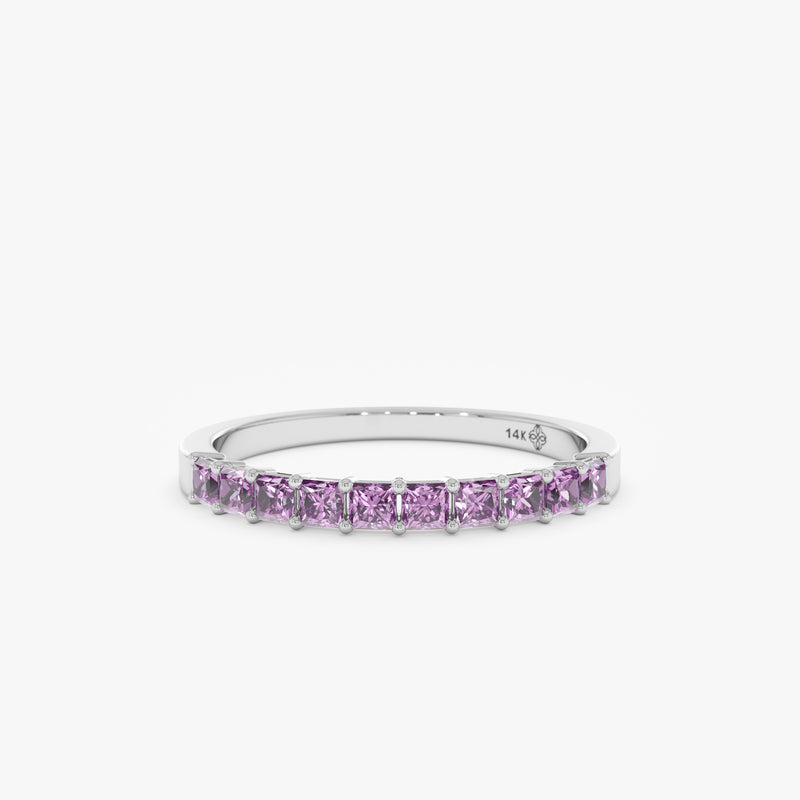 Princess-cut Amethyst Ring, Cyra