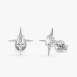Diamond Starburst Studs, Celavira