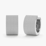 Wide Huggie Earrings, Bonnie