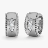 Lab-Grown Diamond Pave Huggie, Blythe